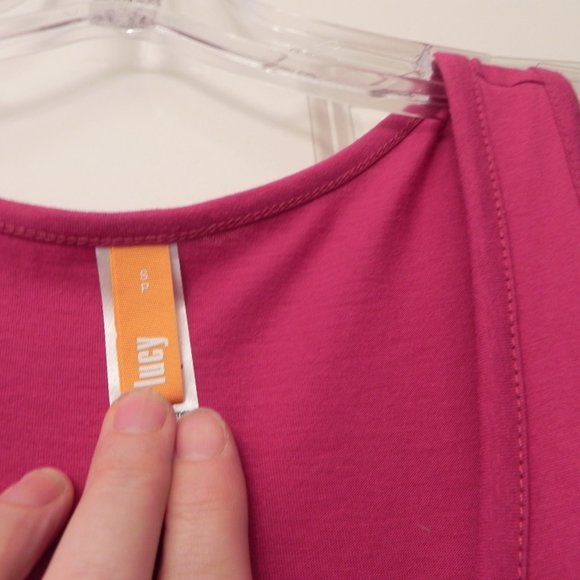 Lucys Women's Sleeveless Long Flowy Tank Top SP . - Picture 3 of 4